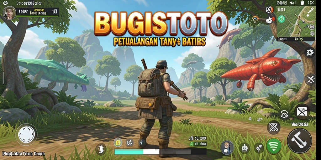 Tampilan gameplay menarik dari <strong>BUGISTOTO</strong> di dunia terbuka yang luas.
