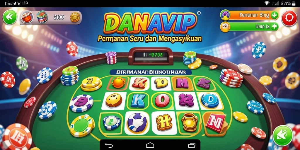 Tampilan gameplay Bingo yang seru dan menarik.