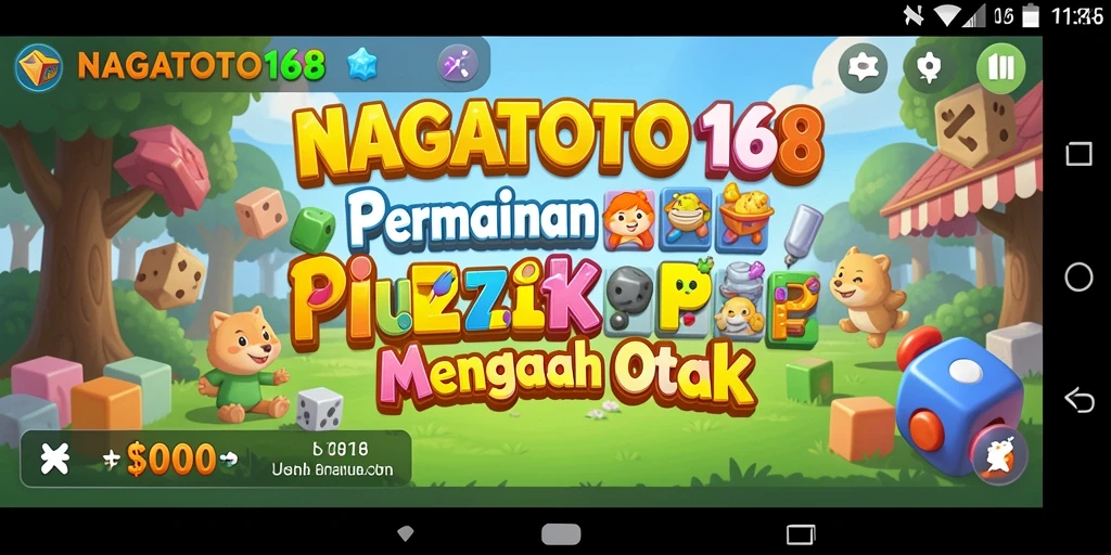 Tampilan gameplay NAGATOTO168 yang penuh teka-teki menarik.